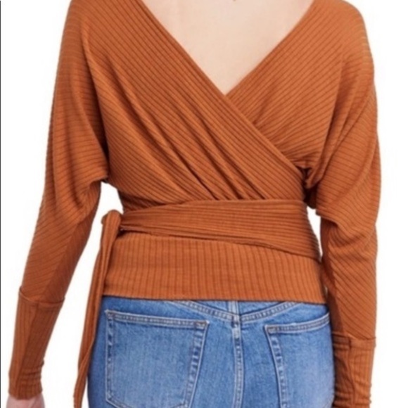 Free People East Coast Wrap dolman top - Picture 3 of 8
